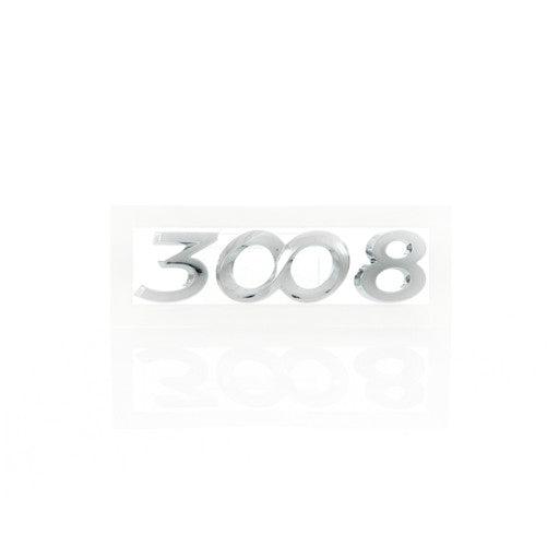 3008 Rear Tailgate Logo Original PEUGEOT 3008 / 866671