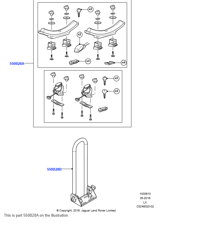 Aqua Sports Carrier (Range Rover L405) LandRover