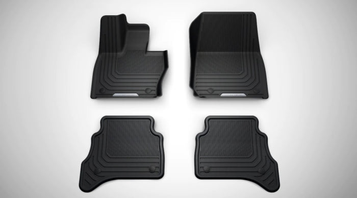 ANTIMICROBIAL RUBBER MATS, LHD, LWB, 7 SEAT LandRover