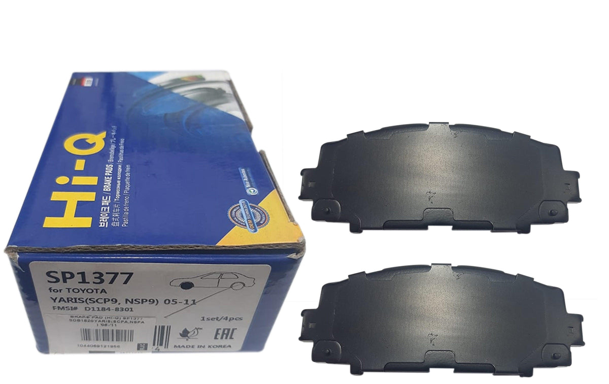 Front Brake Pads Set Hi-Q For Toyota Yaris 2008 - 2012