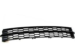 Front Bumper Vent Grille Satin Black Original Skoda Rapid