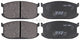 OTO KORAssembly Brake Pad Front Korean OTO KOR