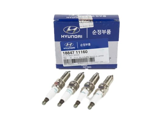 GENUINE Spark Plug Set Korean (HYUNDAI Elantra (HD)) GENUINE