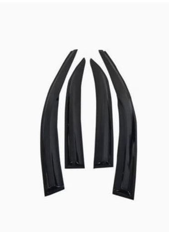 compare product Rain guards from rubber fits - 4 pieces