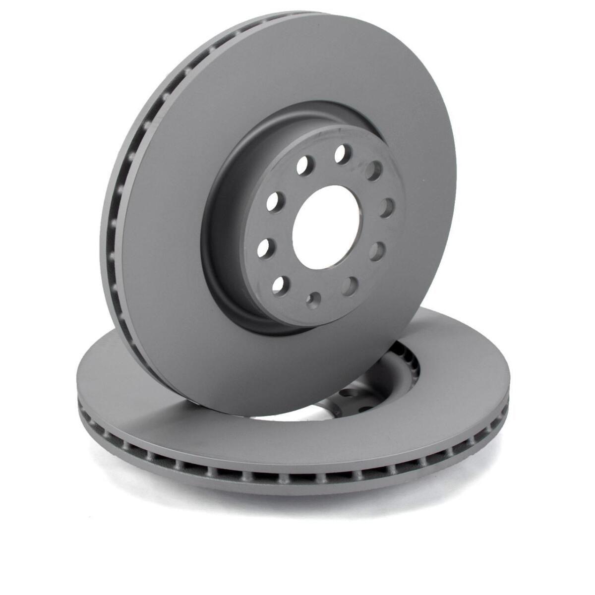 Rear Brake Disc Set ZIMMERMANN For Seat - Skoda - Audi - VW -Cupra