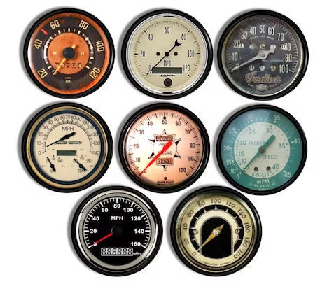 Gauges, Clocks & Knobs