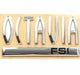 Rear Logo Badge Emblem Original SKODA OCTAVIA A5 - Fantasia