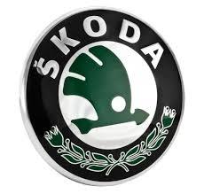 compare product SKODA Emblem Satin Black/Melange Rear Badge Original