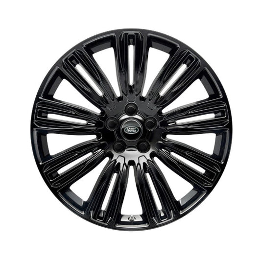 Alloy Wheel - 22" Style 9012, 9 split-spoke, Gloss Black (Range Rover L405)