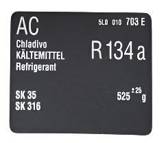 Air Conditioner Sticker Label Original Skoda Yeti - Octavia Fantasia