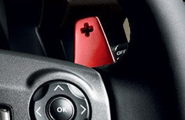 Gearshift Paddles - Aluminium Red, Pre 21MY (Range Rover Sport L494)