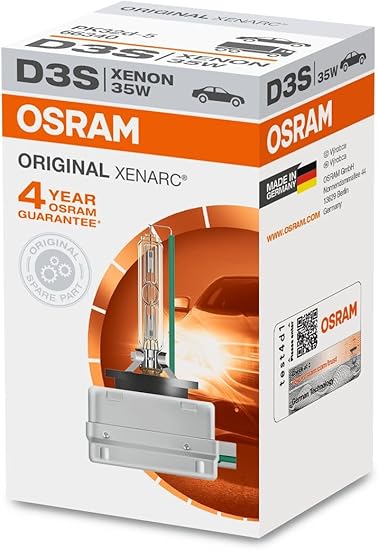 لمبة تفريغ زينون HID أصلية من OSRAM XENARC 