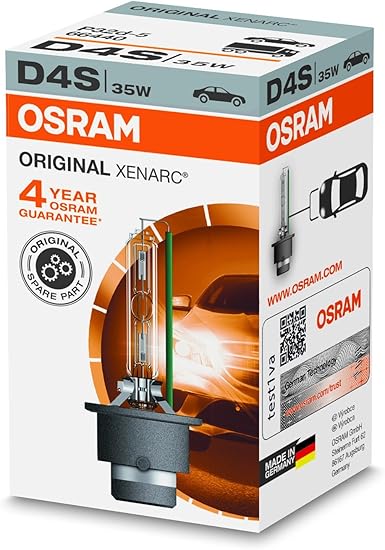 لمبة تفريغ زينون HID أصلية من OSRAM XENARC 