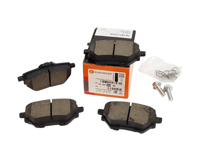 Rear Brake Pads Europar For Peugeot 508 - Citroen C4