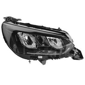 compare product Front Left Headlight Original PEUGEOT 208 - PEUGEOT 2008