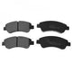 RB Brake Front Brake Pad Set Compatible With Citroen - DS - Opel - Peugeot