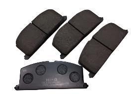 Front Brake Pad Set Korea Star Compatible With Toyota Corola 2000