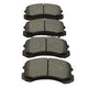 Front Brake Pad Set JP Group Compatible WIth Nissan Sunny -Bluebird - Mitsubishi Lancer