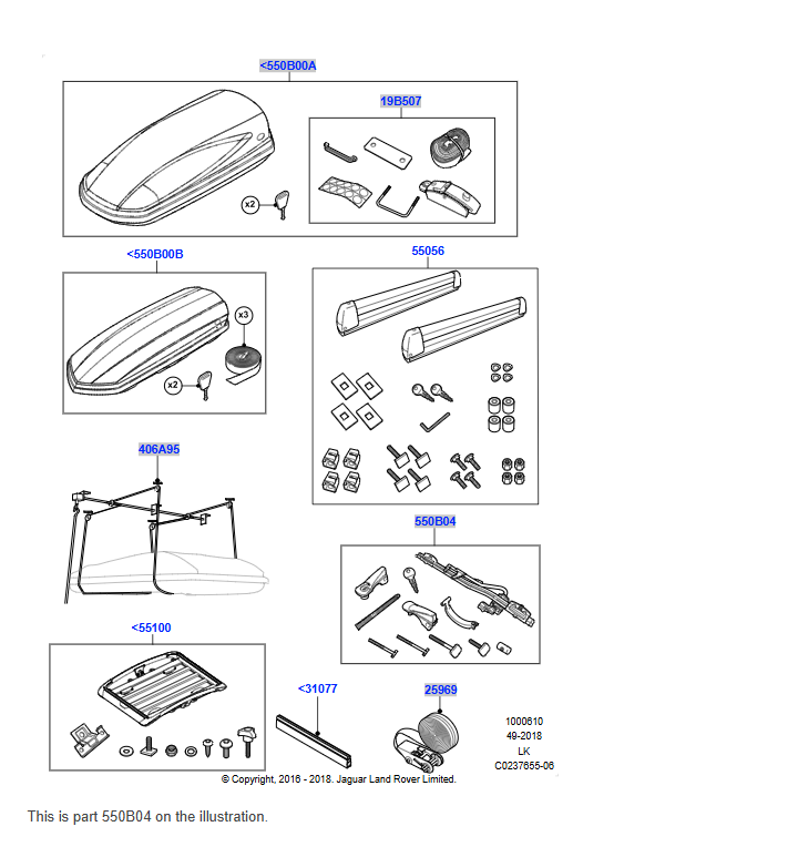 Bicycle Mounting Kit (Discovery Sport)