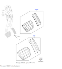 Sport Pedal Covers, 21MY onwards (Range Rover L405)