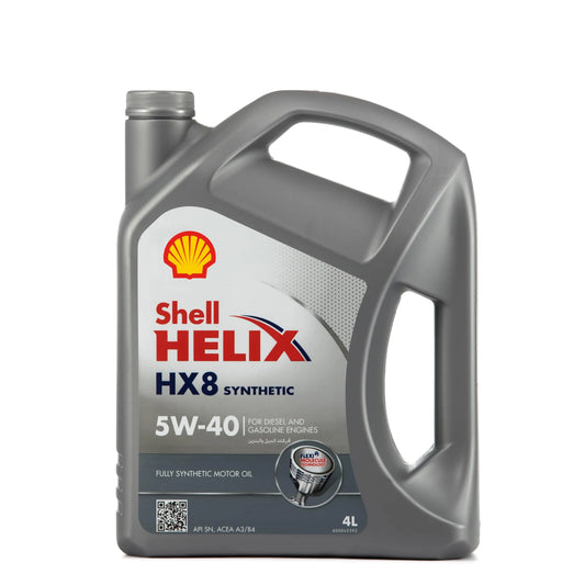 زيت المحرك Shell Helix HX8 Synthetic 5W-40 (4 لتر)