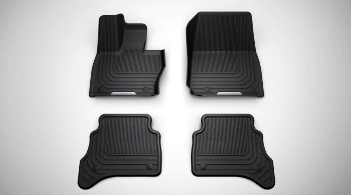 Antimicrobial Deep Sided Rubber Mats - LHD SWB 5 Seat (Range Rover L460)