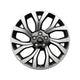 Alloy Wheel - 21" Style 7001, 7 split-spoke, Light Silver Diamond Turned finish