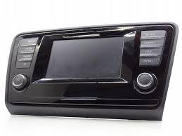 compare product Display Unit And Control Panel Satin Black Original Skoda Octavia A7