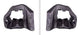 Fog Light Frame Bracket Set Original Peugeot 301
