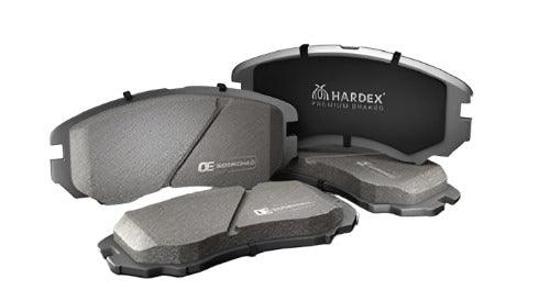 Front Brake Pad Set Hardex Fits Mitsubishi Lancer - Daihatsu Terios