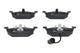 Front Brake Pads Include Warning Plug ATE Fits Seat - Skoda - VW - Audi 2000 - 2015