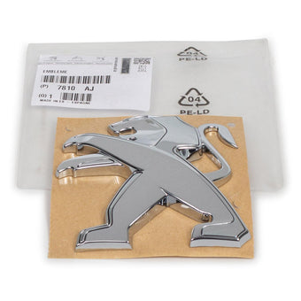 compare product Front Chrome Logo Badge Original For Peugeot 508