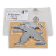 Front Chrome Logo Badge Original For Peugeot 508
