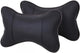 Pack of 2 car neck pillow breathable auto head neck rest cushion relax neck support headrest comfortable soft pillows for travel car seat & home [black] After-Market