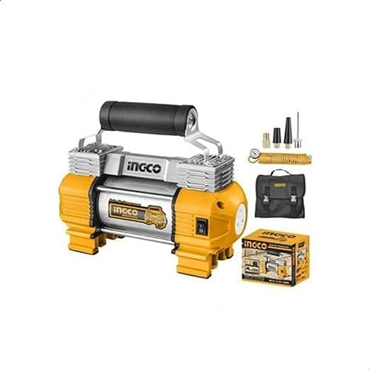 Ingco AAC2508 Car Compressor 2 Cylinder 12V After-Market