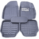 Gray 5 Pieces Floor MAT Pedal Set