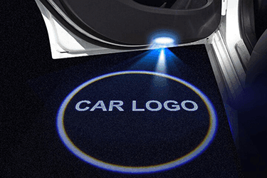 مجموعة مصابيح شعار سيارة CHEVROLET LED Projector Light Shadow Light Welcome Logo Laser Logo Lamps 2 قطعة