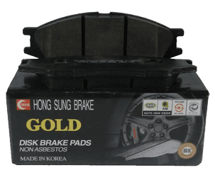 GOLD Assembly Brake Pad Front Korean