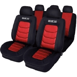Sparco Seat Cover (Red & Black) After-Market