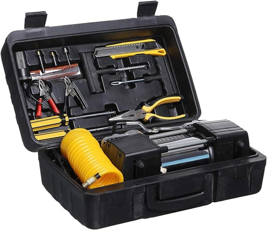 Auto Best Heavy Duty Auto Air Compressor 2 Cylinder 12V After-Market