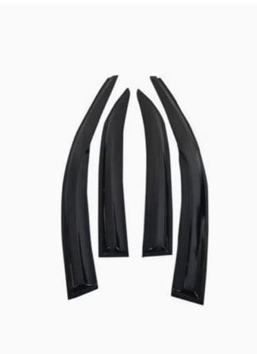 Rain guards from rubber fits - 4 pieces After-Market