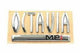 Inscription Logo Chrome Original For Skoda A5