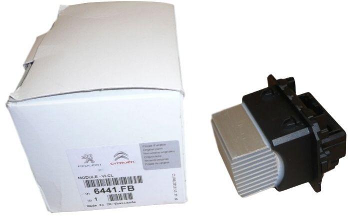 Interior Fan Blower Regulator Resistor Original Peugeot - Citroen