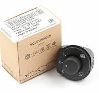 Switch For Mirror Adjustment Satin With Heater Skoda Octavia A4 Original