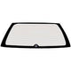 Rear Screen Window Glass Heated With Wiper Arm Original Skoda Rapid - Seat Toledo