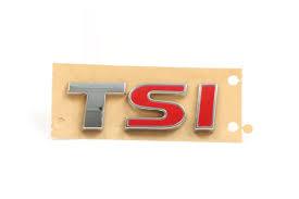 compare product Rear TSI Logo Chrome Original For Skoda