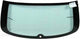 Rear Window Glass Original Skoda Mini Fabia Without Heater