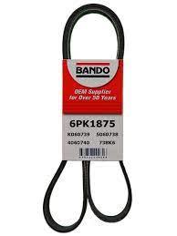 Serpentine Belt BANDO 6PK1875 Compatible With Chevrolet - Daewoo - Mitsubishi Etc