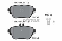 Imported Brake Pads (Rear) BMW 3-Series F30 3.0 (2012-2019) TEXTAR
