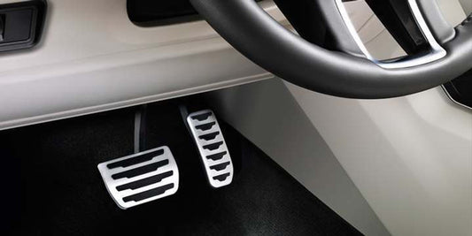 VPLHS0044 - Automatic Sports Pedal Covers - For Range Rover Evoque Mk 1 and Discovery Sport - Genuine Land Rover